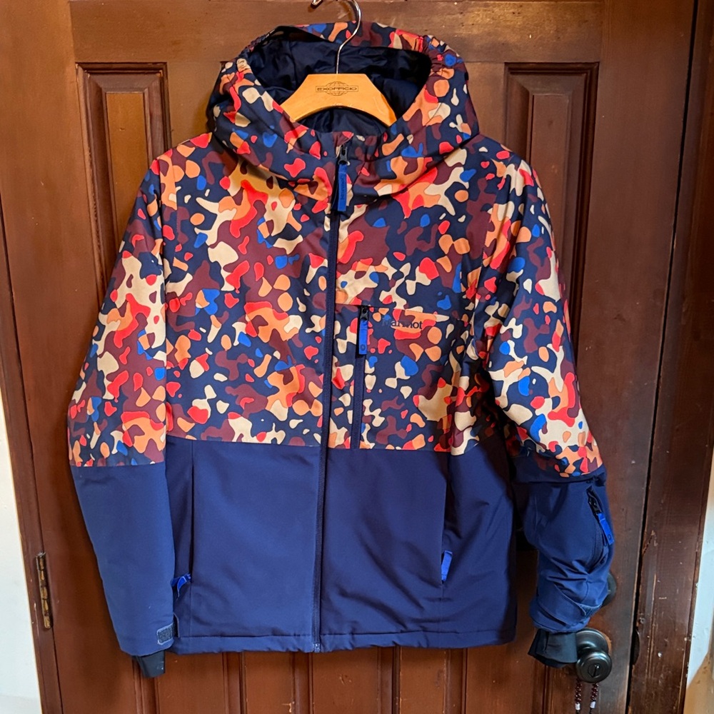 Marmot kids Snowline Jacket Shetland Tech Camo/Arctic Navy